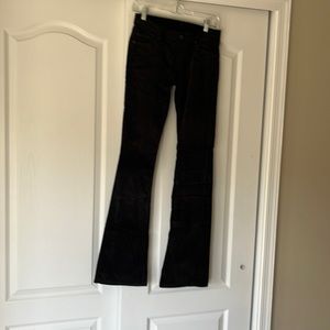 Seven for all mankind velvet skinny boot